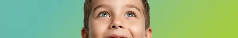 Looking at food with excitement